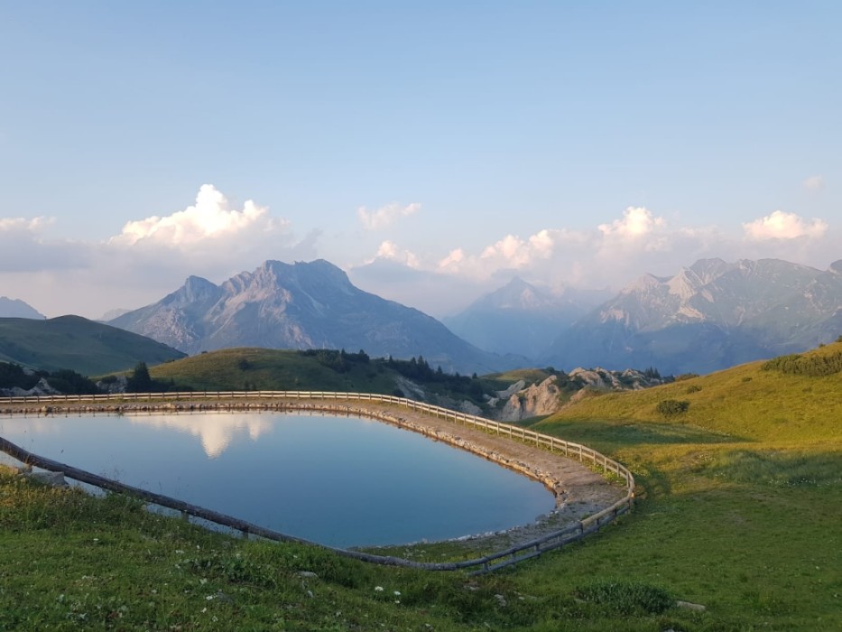 Erkunden Sie in Ihrem Mountainbike Urlaub die Bergseen in Lech am Arlberg