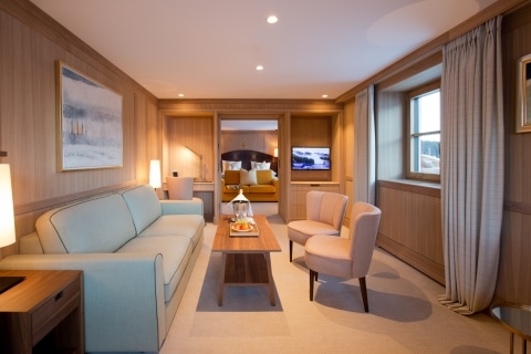 Platin Suite Platin Suite - die Familiensuite im Lecher 5 Sterne Hotel Sonnenburg