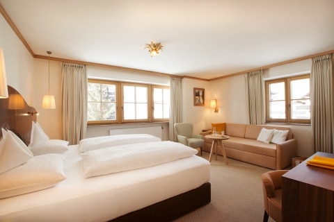 Silber Doppelzimmer in Lech Silber Doppelzimmer in Lech am Arlberg
