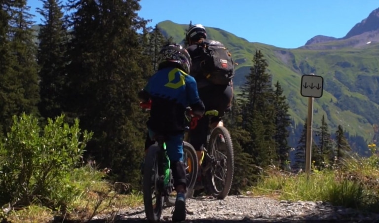 Der Burgwal-Trail in Lech am Arlberg für die ganze Familie