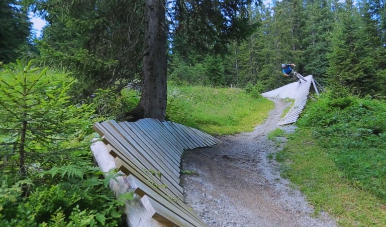 Der Burgwal-Trail in Lech am Arlberg - ein Muss für Mountainbike Liebhaber