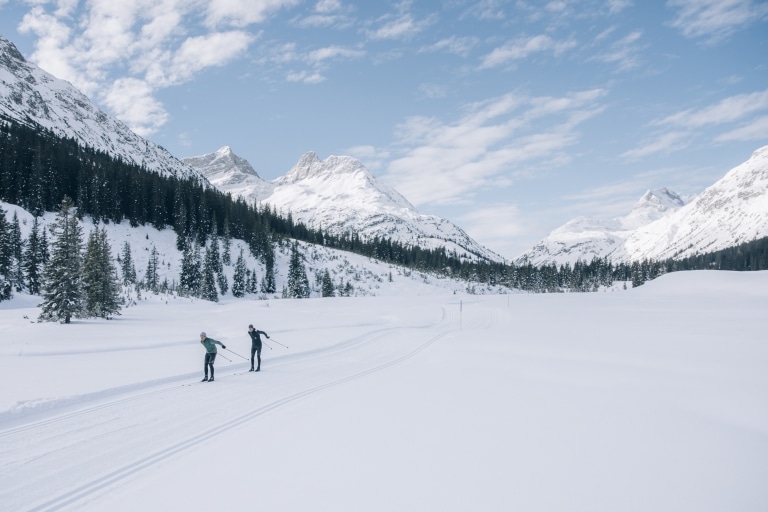 Langlaufloipen in Lech am Arlberg