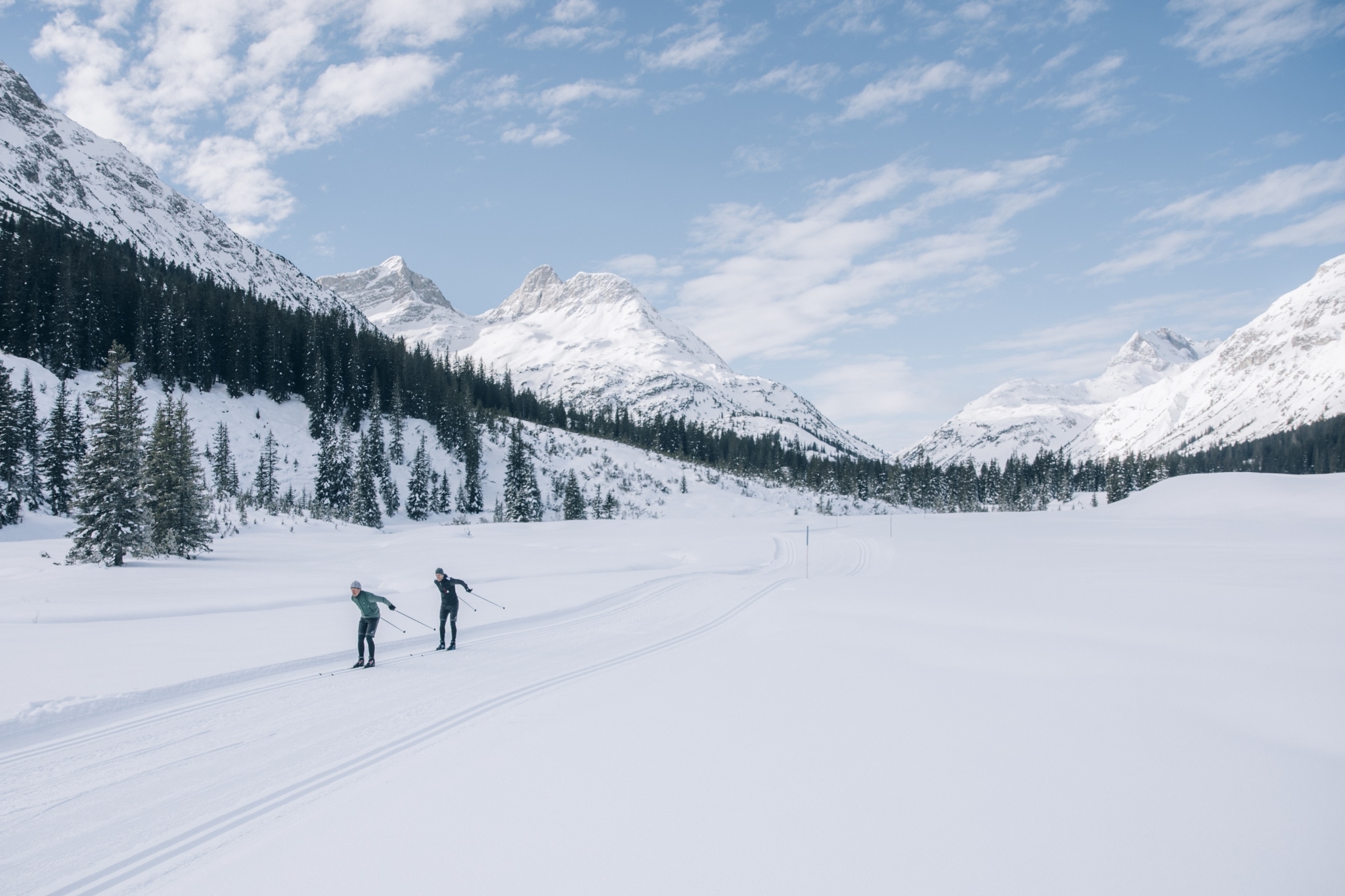 Langlaufloipen in Lech am Arlberg