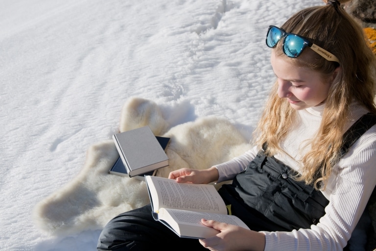 Winterurlaub in den Bergen von Lech