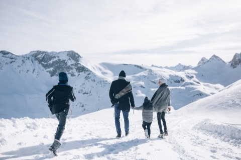 Winterwandern in Lech Hinterlassen Sie Ihre Spuren im Schnee beim Winterwandern am Arlberg