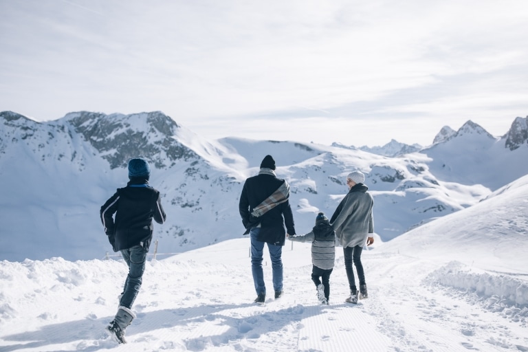 Hinterlassen Sie Ihre Spuren im Schnee beim Winterwandern am Arlberg