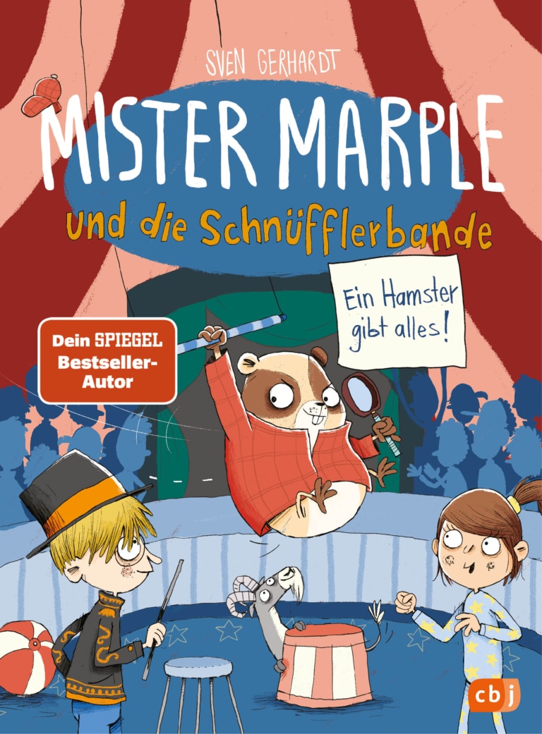 Lesung im Sonnenburg Litertaursalon - Sven Gerhardt liest aus "Mister Marple und die Schnüfflerbande - Ein Hamster gibt alles!"