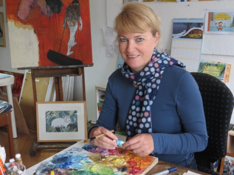 Daniela Kulot Lesung in der Sonnenburg - Daniela Kulot