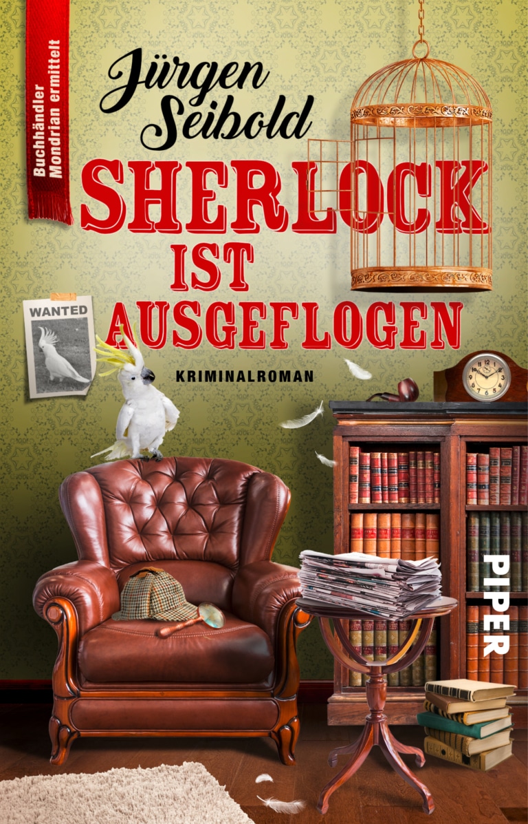 Eine Lesung im Literatursalon der Sonnenburg - Jürgen Seibold - Sherlock ist ausgeflogen