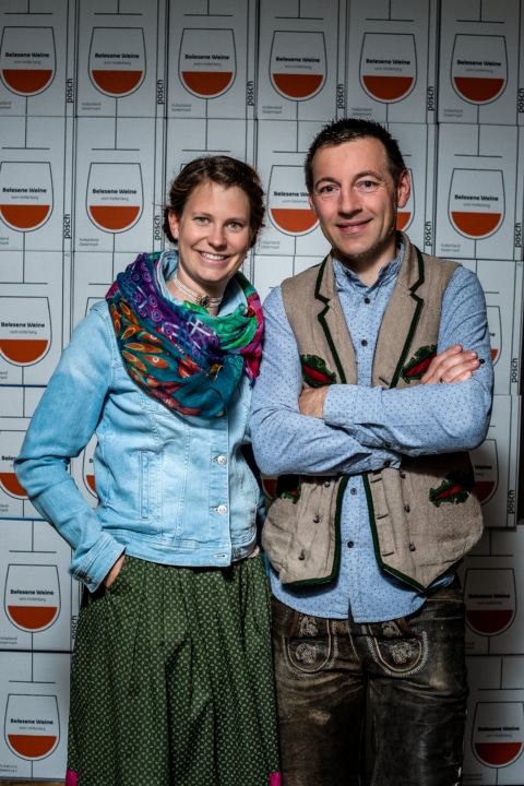 Andrea Andrea & Andreas Posch vom Weingut Posch zu Gast im Literatursalon Sonnenburg